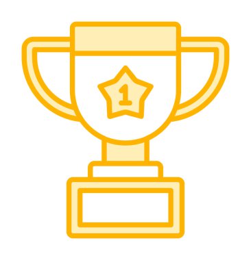 Basit ödül ikonu illüstrasyonu