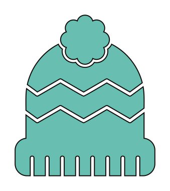 Beanie icon vector illustration 