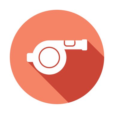 düz Islık simgesi vektörü, illüstrasyon