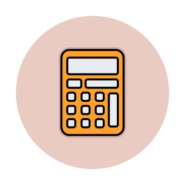 hesap makinesi web simge vektör çizim