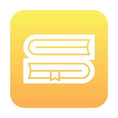 kitap web simgesi, vektör çizim 