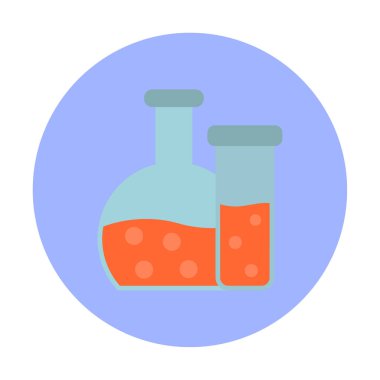 Şişesi web simgesi, vektör çizim  