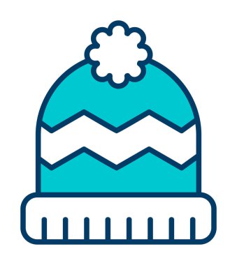Beanie icon vector illustration 