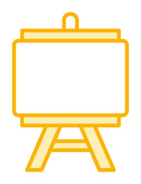 Resim yapmak. Web simgesi basit illüstrasyon