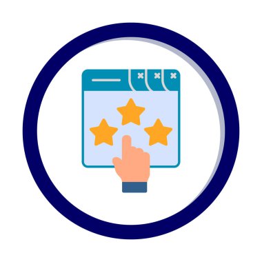 Basit sıralama simgesi, vektör illüstrasyonu