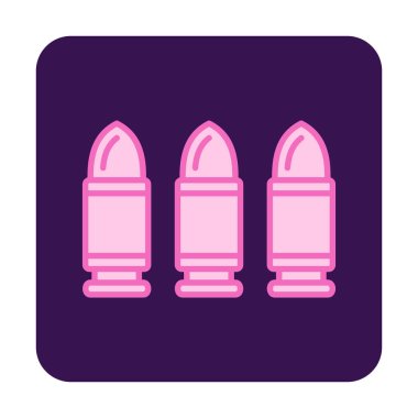 Madde işaretleri web simgesi, vektör çizim