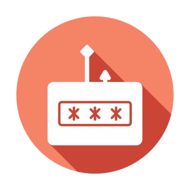 düz Phishing simgesi, düz tasarım illüstrasyon tasarımı