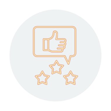 Grafik Gözden Geçirme simgesi vektör çizimi 