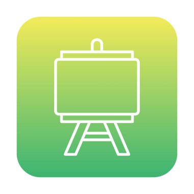 Resim yapmak. Web simgesi basit illüstrasyon