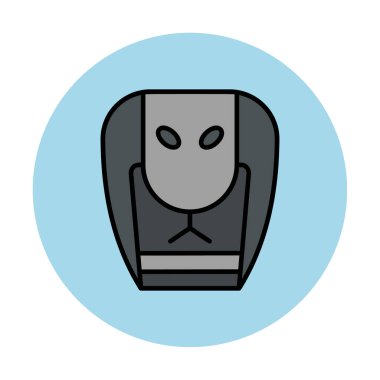 Kobra simgesi işaret vektör çizimi tasarımı