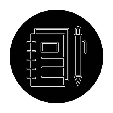 dizüstü bilgisayar simgesi, vektör illüstrasyonu basit tasarım