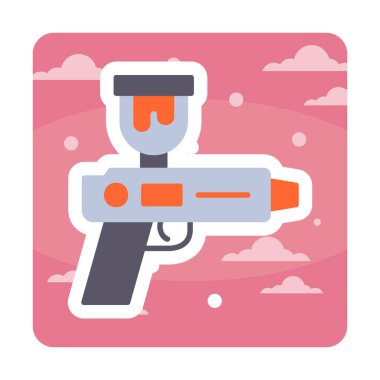 Spray Gun icon vector illustration