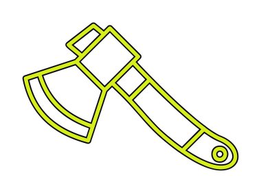 Balta. Web simgesi basit illüstrasyon