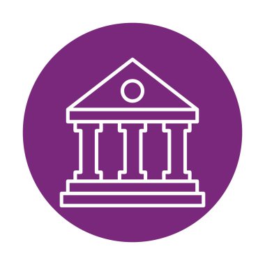 Simge vektör tasarlamak yapı Müzesi