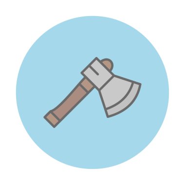 Balta. Web simgesi basit illüstrasyon