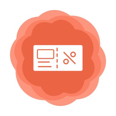 Faturacı Kara Cuma ikon vektör illüstrasyonu  