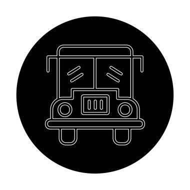 düz okul servisi resim tasarımı