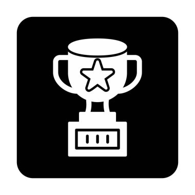 Basit ödül ikonu illüstrasyonu