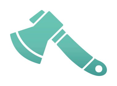 Balta. Web simgesi basit illüstrasyon