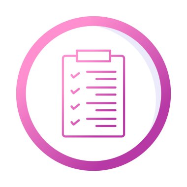 Pano düz simgesinin vektör illüstrasyonu