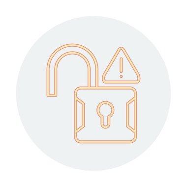 Simge vektör illüstrasyonunu aç  