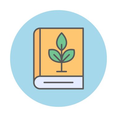 kitap simgesi, vektör illüstrasyonu basit tasarım