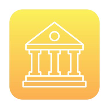 Simge vektör tasarlamak yapı Müzesi