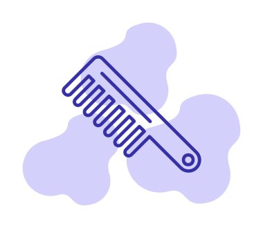 Tarak. Web simgesi basit illüstrasyon 