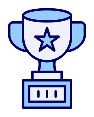 Basit ödül ikonu illüstrasyonu