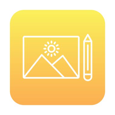 Simge vektör çizimi tasarımı