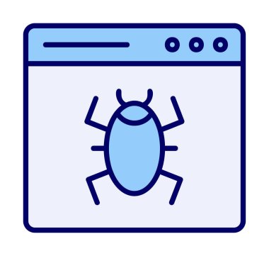Yasak web sitesi vektör simgesi 