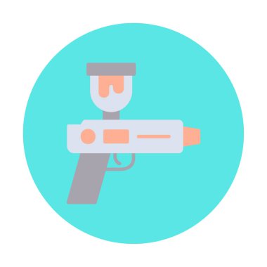 Spray Gun icon vector illustration