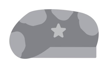 Military Hat icon vector illustration