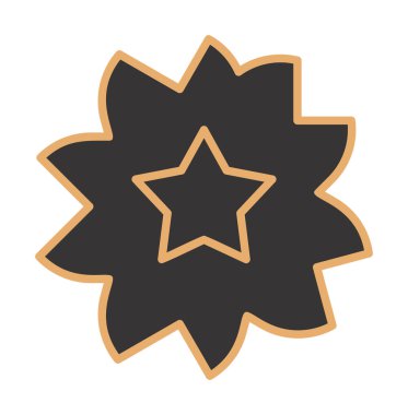 Sakura çiçek simgesi, vektör illüstrasyonu 