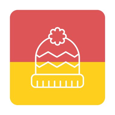 Beanie icon vector illustration 