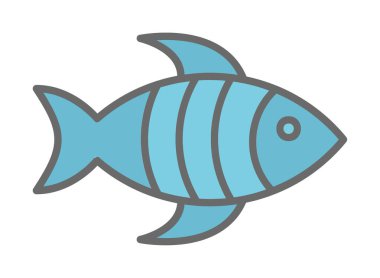 Arkaplanda grafik balık resimleme