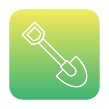 Web simge vektör çizim kürek 