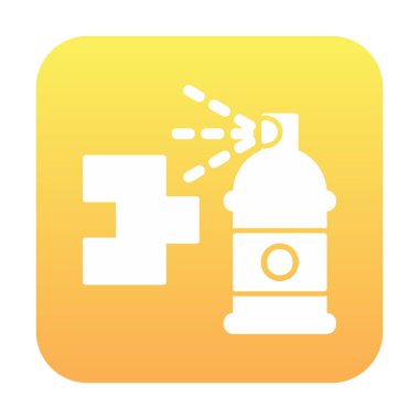 Graffiti web simgesi, vektör illüstrasyonu 