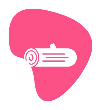 Günlük simgesi. Web basit illüstrasyonu 