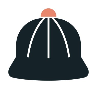 kapsül düz simgesi, vektör illüstrasyonu 