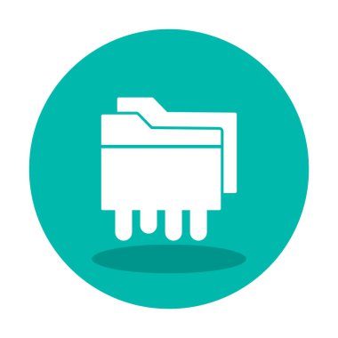 Veri Sızıntısı Ağ simgesi, vektör illüstrasyonu 