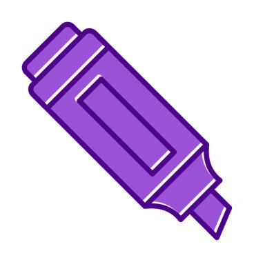 İşaretleyici. Web simgesi basit illüstrasyon                       