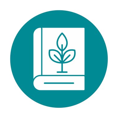 kitap simgesi, vektör illüstrasyonu basit tasarım