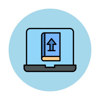 Ok işaret simgesi vektör illüstrasyonunu yükle