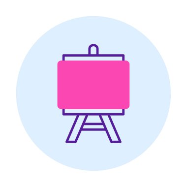 Resim yapmak. Web simgesi basit illüstrasyon