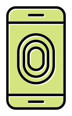 Kilitlenmemiş Parmak izi resimli akıllı telefon  