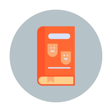 Çizgi Roman simgesi, vektör illüstrasyonu  