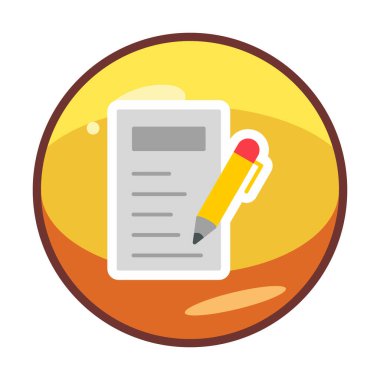 Basit düz çizgi Kopyalama simgesi vektörü 