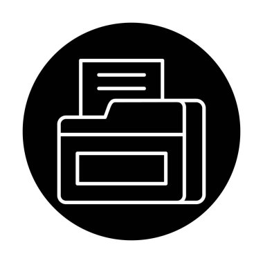 dizin simgesi vektör illüstrasyonu 