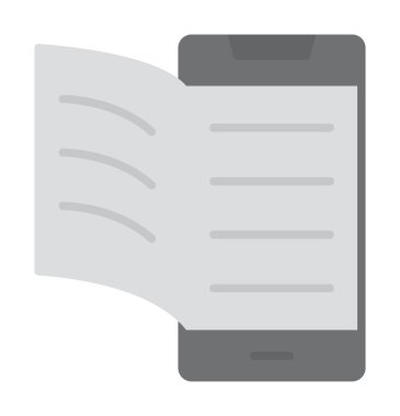 Dijital Kitap simgesi vektör illüstrasyonuName